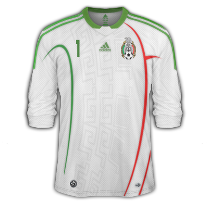 Adidas Mexico Replica 3 Cuartos Blanca